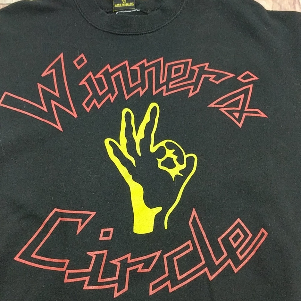 Winner's Circle Seattle Boutique Custom Pullover Crewneck Sweatshirt Size Medium - Picture 3 of 6
